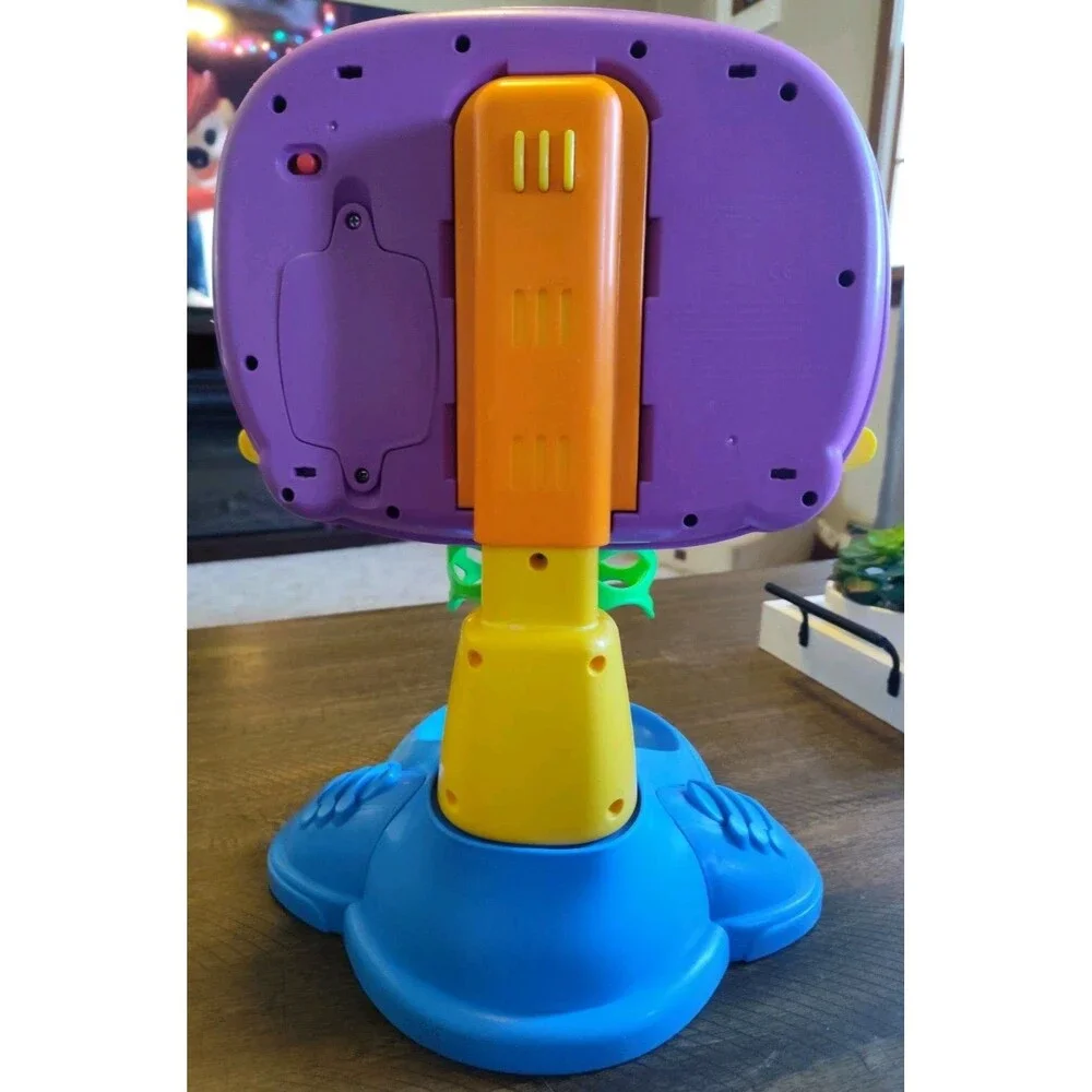 Fisher Price Laugh And Learn Basketball Adjustable Height Missing Balls ~ Tested
